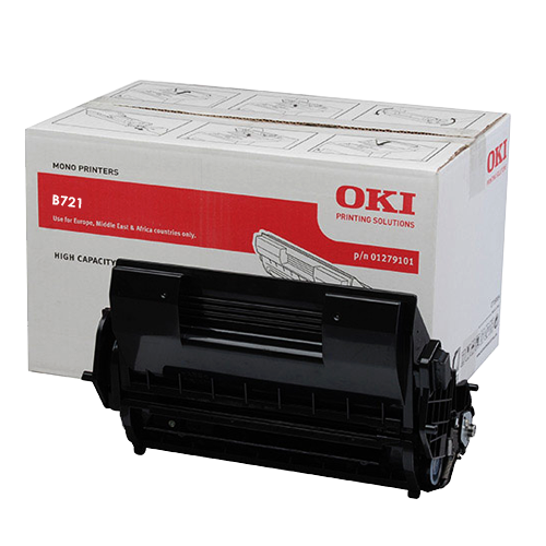 Mực đen OKI Black Toner Catridge B721