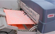 Trên tay máy in áo Digital Transfer: In được nhiều chất liệu, in nhũ kim loại, neon in từ máy in OKI Pro9420WT